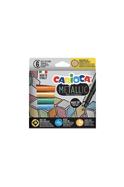 CARIOCA Μεταλλικό Μάξι 6/σετ