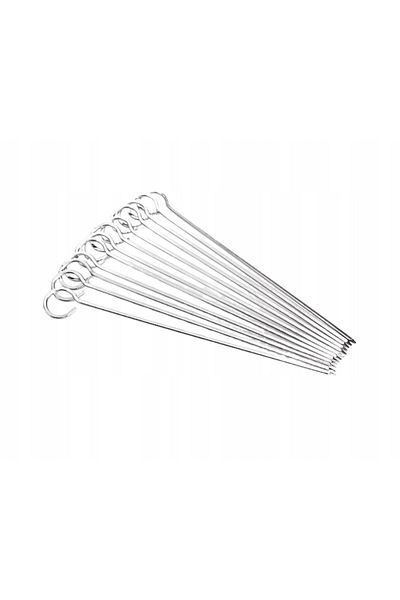 OEM Set 12 tepuse frigarui, 35 cm, otel inoxidabil, argintiu