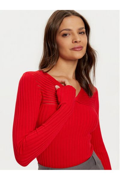 Morgan Womens Sweater 242-MGANZA Red
