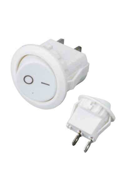 Powermaster IC-133A مفتاح تشغيل وإيقاف دائري غير مضاء 2P