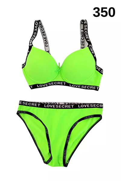 Star مجموعة حمالة صدر رياضية وسراويل داخلية للنساء من تيلسم