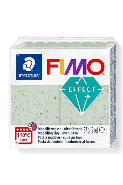 Bafimo FIMO Effect Modeling Clay 57g Light Lime Green Botanical