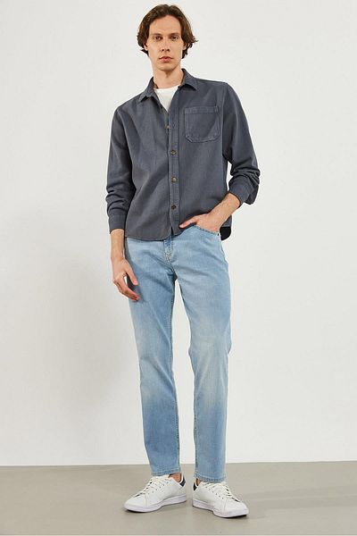 VENA Pantaloni de jeans Kalimnos Med Blue Comfort Fit pentru bărbați