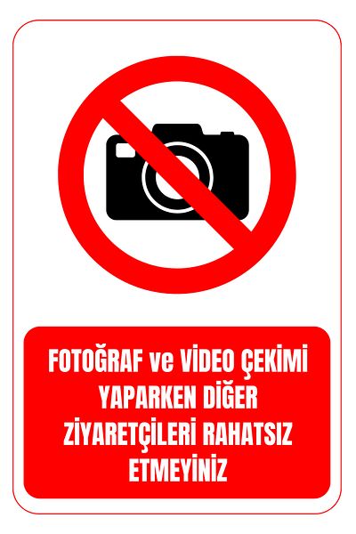 Girl Power 35 X 50 Photo Shoot Visitors Do Not Disturb Warning Sign Foil Printing on 3 mm Dekota