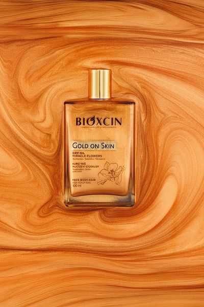 Bioxcin Gold On Skin Gold Glitter suchý olej 100-
