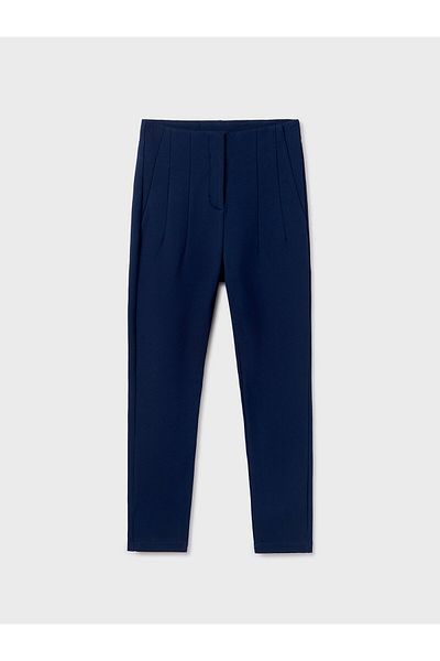 MAYORAL Girl's Cloth Trousers 7502 Navy Blue