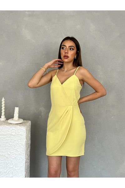 Nesil Mini Women's Dress with Strap Snap Closure