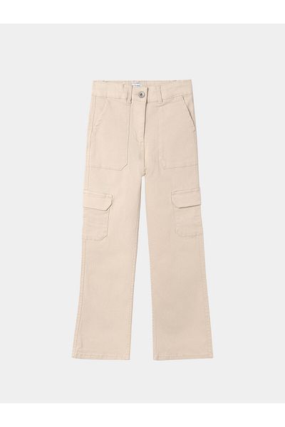 MAYORAL mayoral Girl's Cloth Trousers 6507 Beige