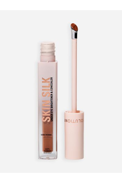 Revolution Skin Silk Radiant Serum Under Eye Brightener Dark Orange