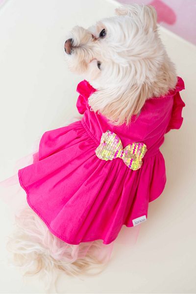 Lorico Dog Dress - Dog Outfit (Tutu Bow Dress)