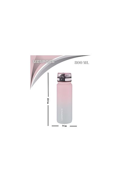 Vagonlife Uzspace Flask Tritan 800 ml 3053-6 Pink Gray