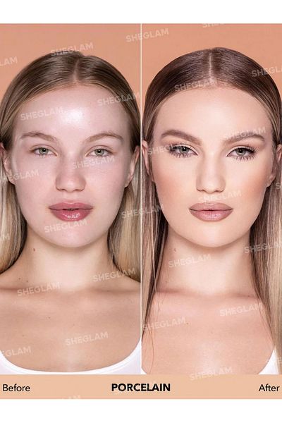 SHEGLAM Complexion Pro Long Lasting Breathable Matte Foundation-Porcelain