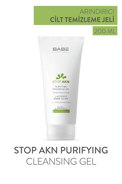 Babe Laboratorios Stop Acne Purifying Cleansing Gel 200 ml