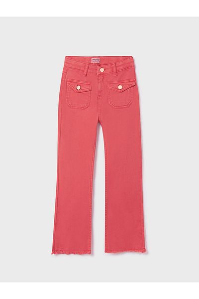 MAYORAL Girl's Cloth Pants 6579 Coral