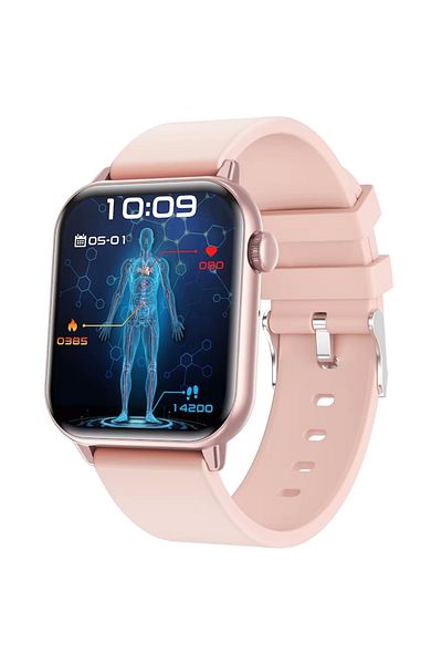 ideal STORE Smartwatch idealSTORE ZFit, AMOLED Display, Bluetooth, SOS Call, IP67, Pink