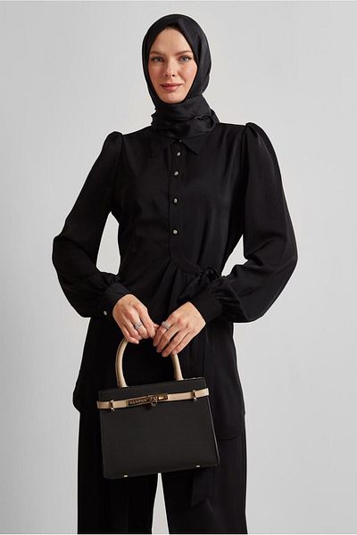 Alvina Tie Detailed Trouser Suit 45370