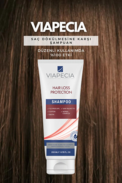 Viapecia Procapil Kafein Biotin İçerikli Saç Dökülmesine Karşı Şampuan 200 ml