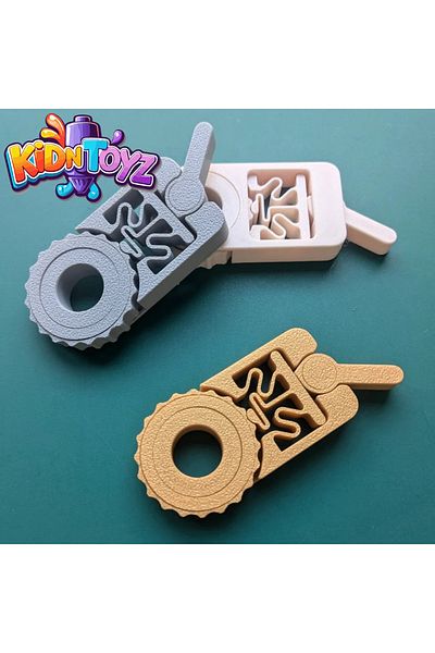 kidntoyz Fidget 3 Function Stress Wheel