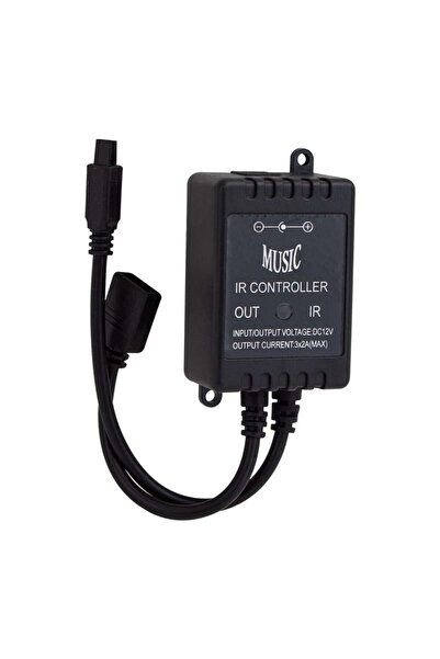 Powermaster IR Kontrol Kumandalı Renk Değiştiren Müziğe Sese Duyarlı Rgb Led ...