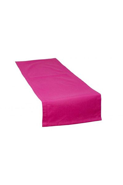 Kotonia Home față de masă simplă - 45x180 cm, cretonă, 100% bumbac, fuchsia