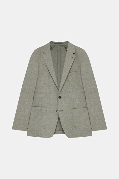 W Collection Green Buttoned Wool Jacket
