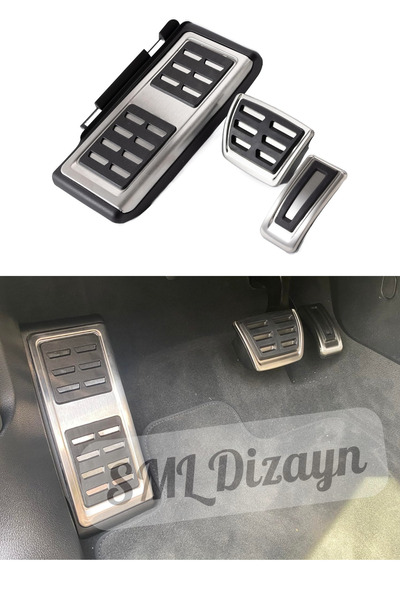 SML Dizayn Golf-Passat-Octavia-Leon-Tiguan-A3-Cupra Gaz Fren Pedal Seti Otoma...