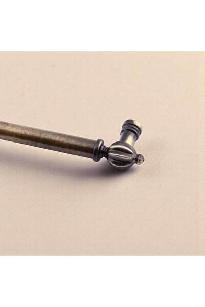 Badem10 Defne Metal Tumbled Antique Yellow Handle 224 mm Furniture Drawer Kitchen Cabinet Cupboard Handles Kulb Handle