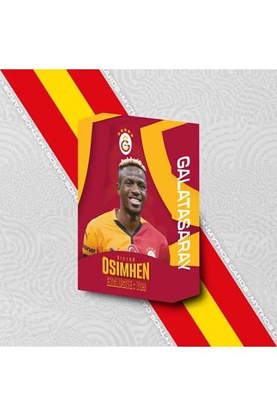 Galatasaray Victor Osi̇mhen Exclusive: Vo9 Full Set Collection Cards - Box