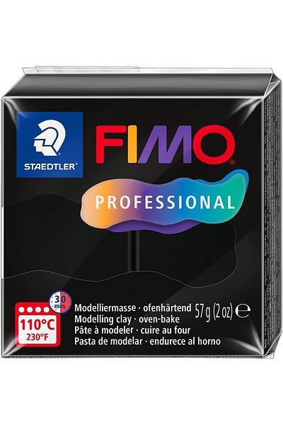Bafimo FIMO Professional Modeling Clay 57g Black