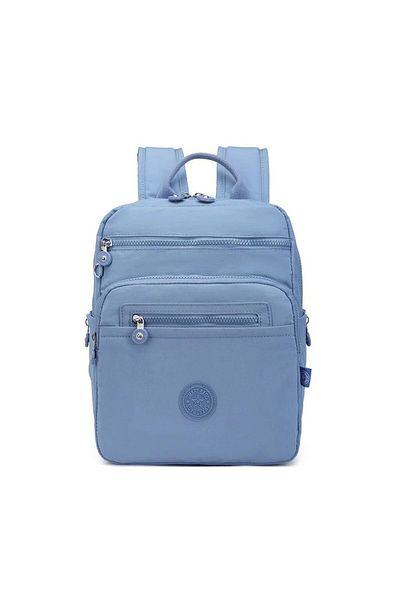 SMART BAGS Crinkle Fabric Waterproof Backpack Bc 1207 - Jeans Blue