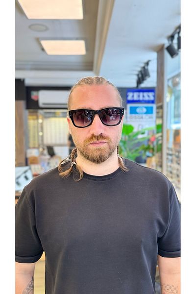 Black Eyewear Black 8526 53 C1 Unisex Sunglasses
