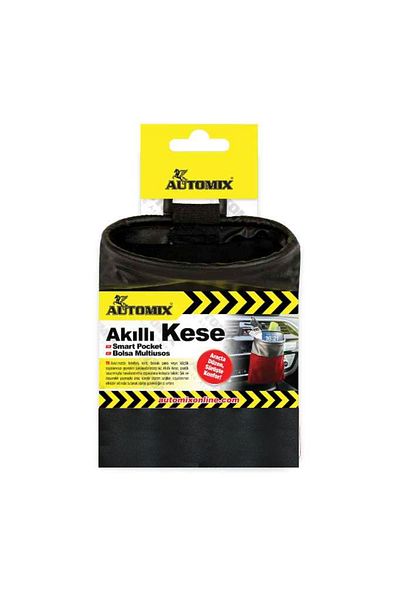 Automix Black Smart Pouch - Get Rid of Clutter in Your Car