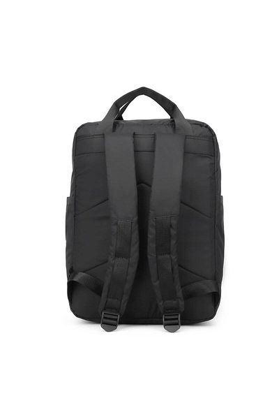 SMART BAGS Extra Light Fabric Unisex Backpack K21-3203 - Black