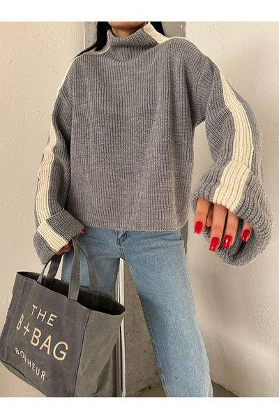 NZL TEKSTİL Dgn's''Italy Collection'' Women's Intersy&Selani̇k Knitted Knitwear Sweater