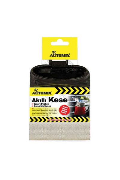 Automix White Smart Pouch - Get Rid of Clutter in Your Car