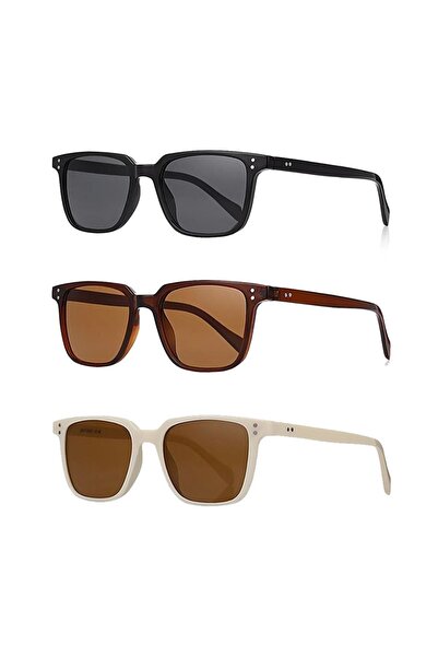 Marco Kinary Uv400 Korumalı Unisex Güneş Gözlüğü 3'lü Fırsat Seti 2028