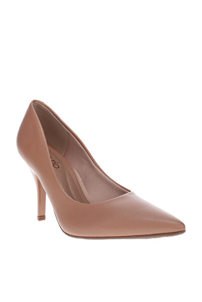 Beira Rio حذاء نسائي بكعب منخفض بلون بيج | صنع في البرازيل