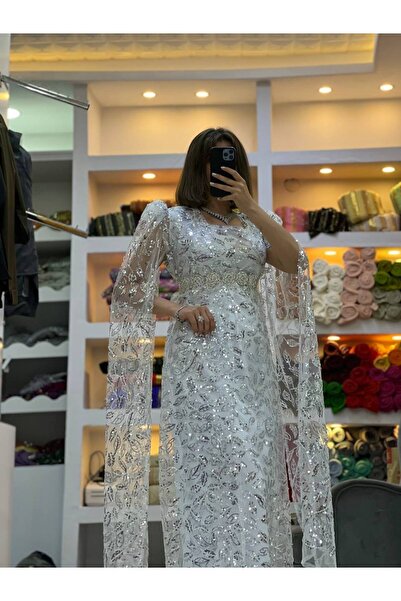 SOLİN YÖRESEL Kadın Yöresel Elbise Düğünlük Kaftan Abiye(Görseldeki Aksesuarlar Dahil Değildir)