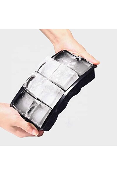 zola Ice cube mold with lid, silicone, 15 cubes, 18x11x3.5 cm