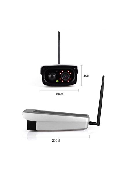 FOXMAG24 Solar WiFi 1080P IP65 surveillance camera set + Centenar BT-85 speaker