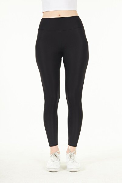 Chandraswear Black High Waist Stretch Ultra Flexible Sports Leggings - Insight