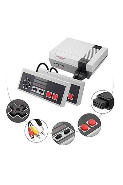 FOXMAG24 Retro Console 620 Games included, 2 Controllers, RCA Cable