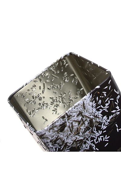 5FIVE Orez Noire storage container, metal, 10.8 x 10.8 x 18.4 cm