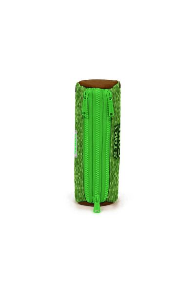 Coral High Πράσινο καφέ High Craft Τσάντα μολυβιού τριών διαμερισμάτων 22092