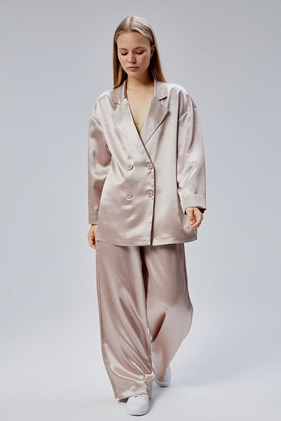 Bolivente Σετ Σατέν Μινκ Oversize