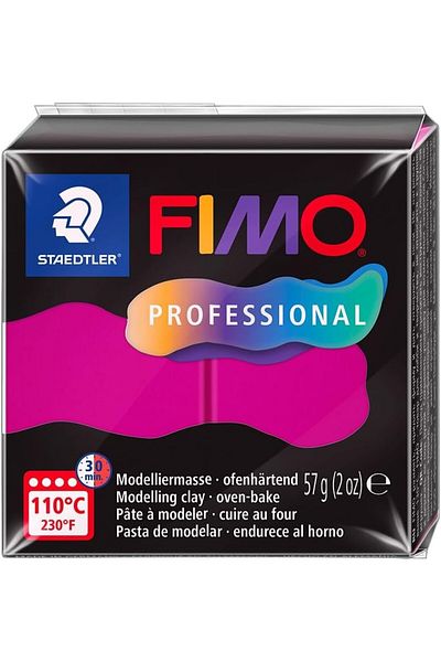 Bafimo FIMO Professional Modeling Clay 57g Magenta