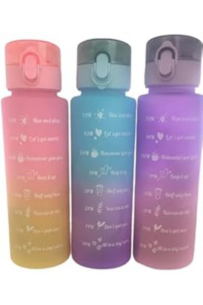 Mu Art Ahşap Water Bottle, Water Bottle (Ice Blue)