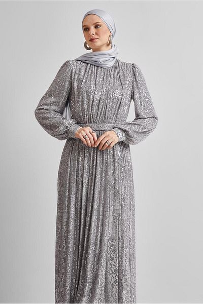 Alvina Pul Sequence Evening Dress 50521