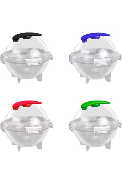 zola Spherical ice mold, 4 spheres, 35 mm, transparent