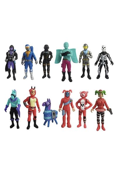 Fortnite Set 12 figurine Fortnite, Mbong®, 11-12 cm
